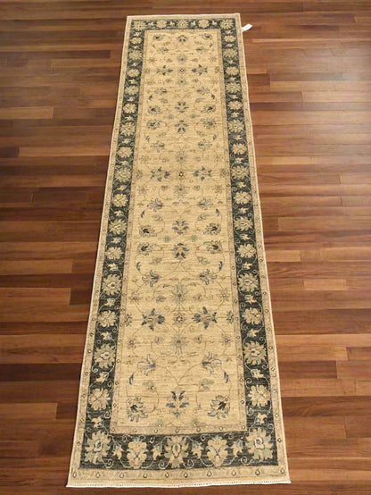 Runner Oushak 2' 9"X10' Handmade Wool Rug # 10538