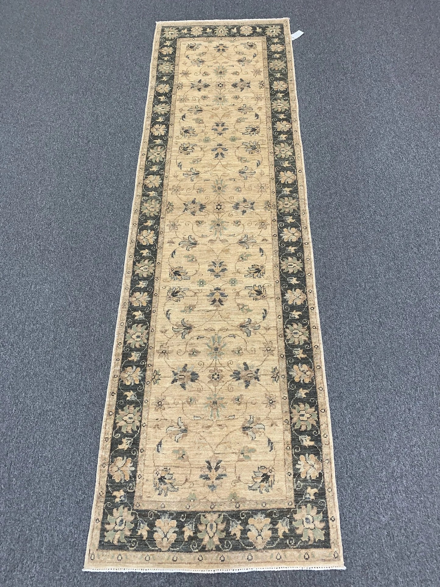 Runner Oushak 2' 9"X10' Handmade Wool Rug # 10538