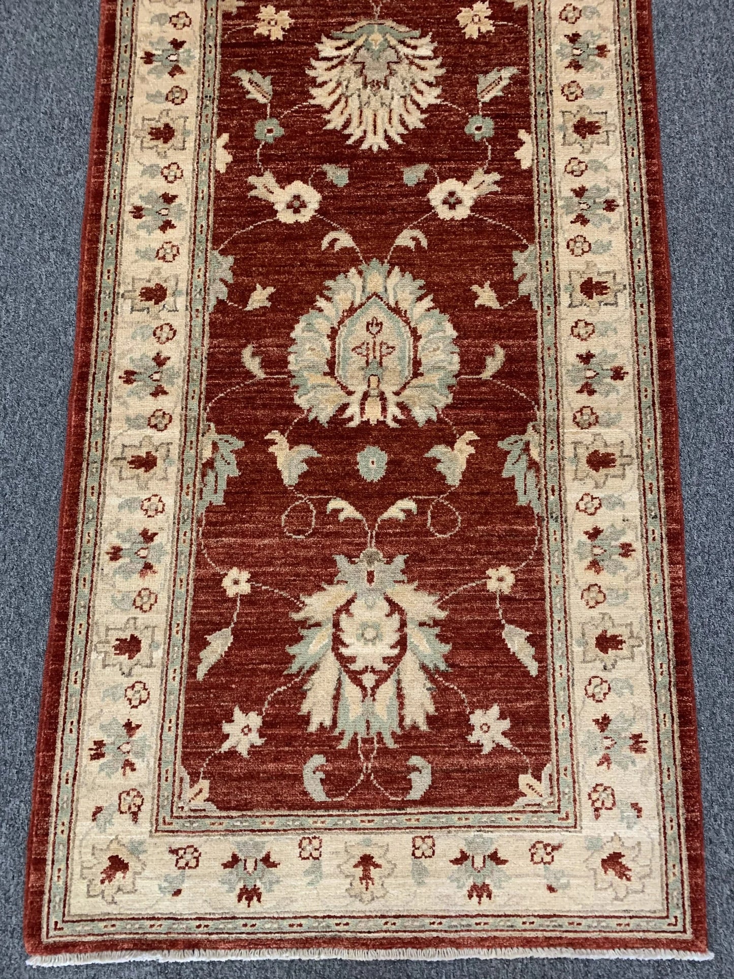 Oushak Ziegler 2' 7"X10' Handmade Wool Runner Rug # 11136