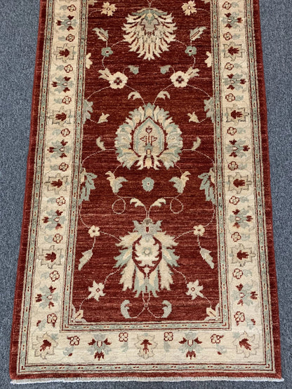 Oushak Ziegler 2' 7"X10' Handmade Wool Runner Rug # 11136