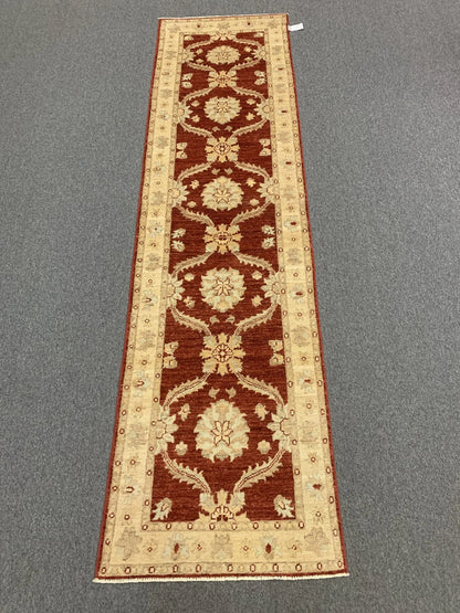 Oushak Ziegler 2' 7"X10' Handmade Wool Runner Rug # 10290