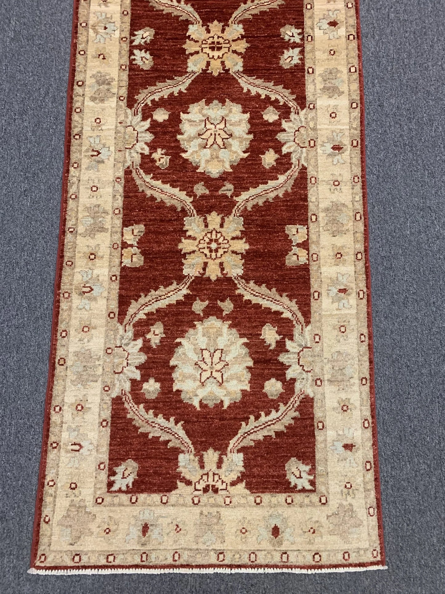 Oushak Ziegler 2' 7"X10' Handmade Wool Runner Rug # 10290