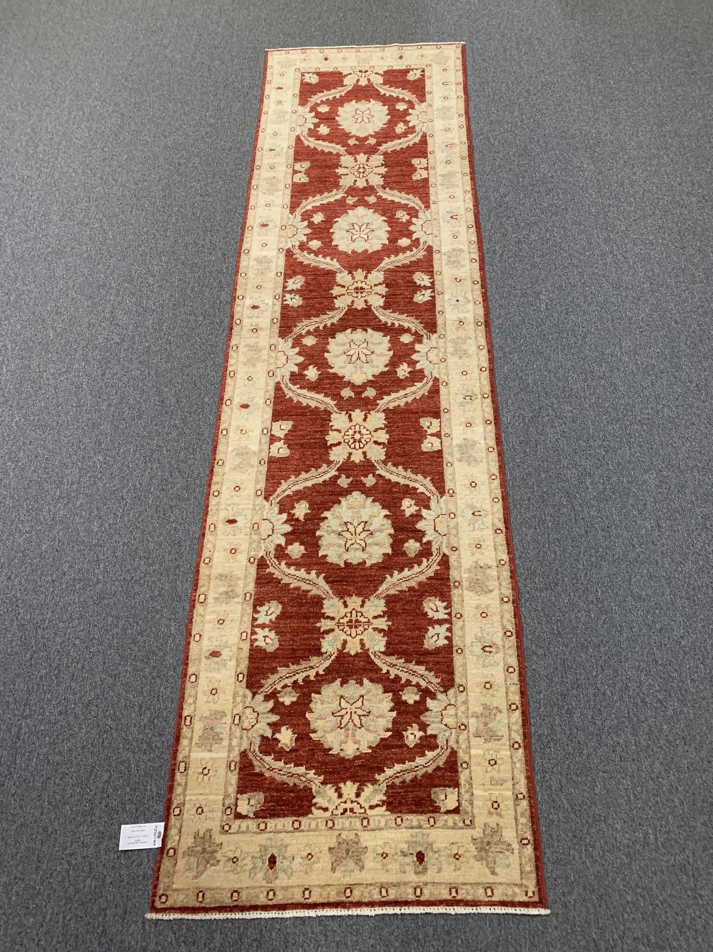 Oushak Ziegler 2' 7"X10' Handmade Wool Runner Rug # 10290