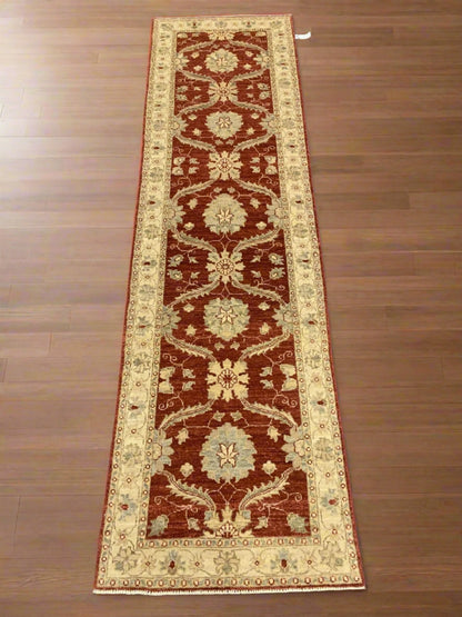 Oushak 2' 8"X10' Handmade Wool Runner Rug # 10540