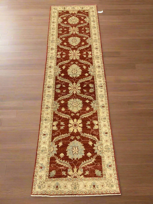 Oushak 2' 8"X10' Handmade Wool Runner Rug # 10540