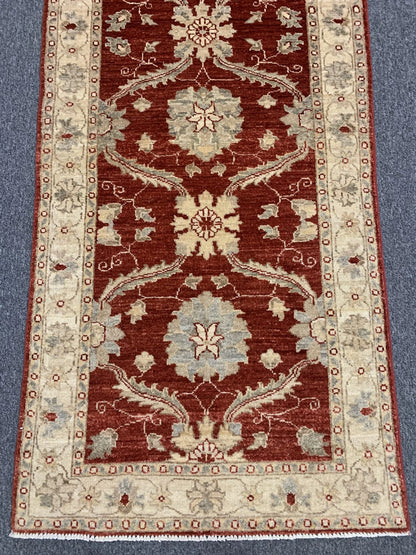 Oushak 2' 8"X10' Handmade Wool Runner Rug # 10540