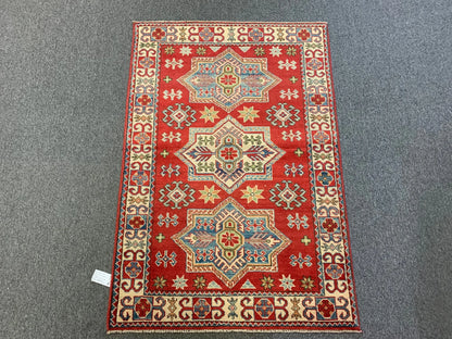 3' X 5' Fine Kazak handmade Wool Rug # 10747