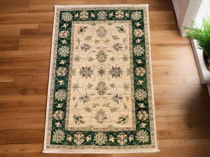 Oushak Ziegler 3X4 Handmade Wool Rug # 10276