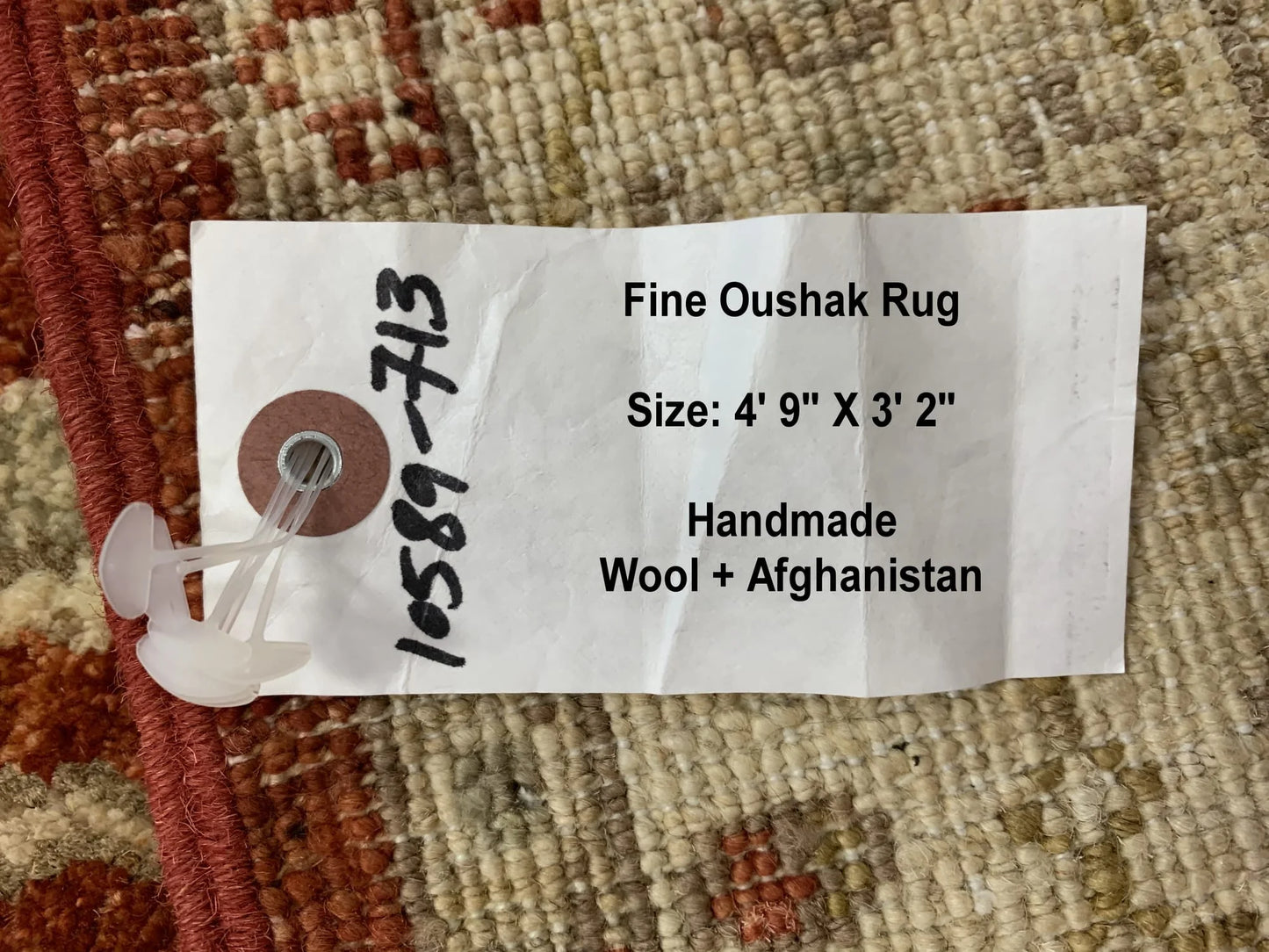 3X5 Oushak Ziegler handmade Wool Rug # 10589