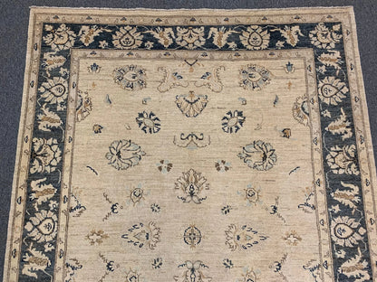 6X8 Oushak Ziegler Handmade Wool Rug # 10858