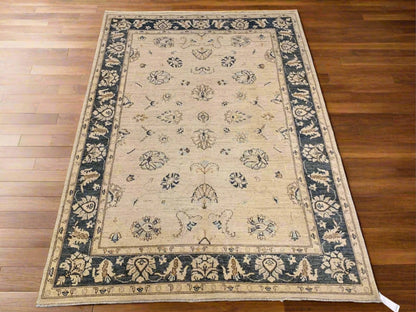 6X8 Oushak Ziegler Handmade Wool Rug # 10858