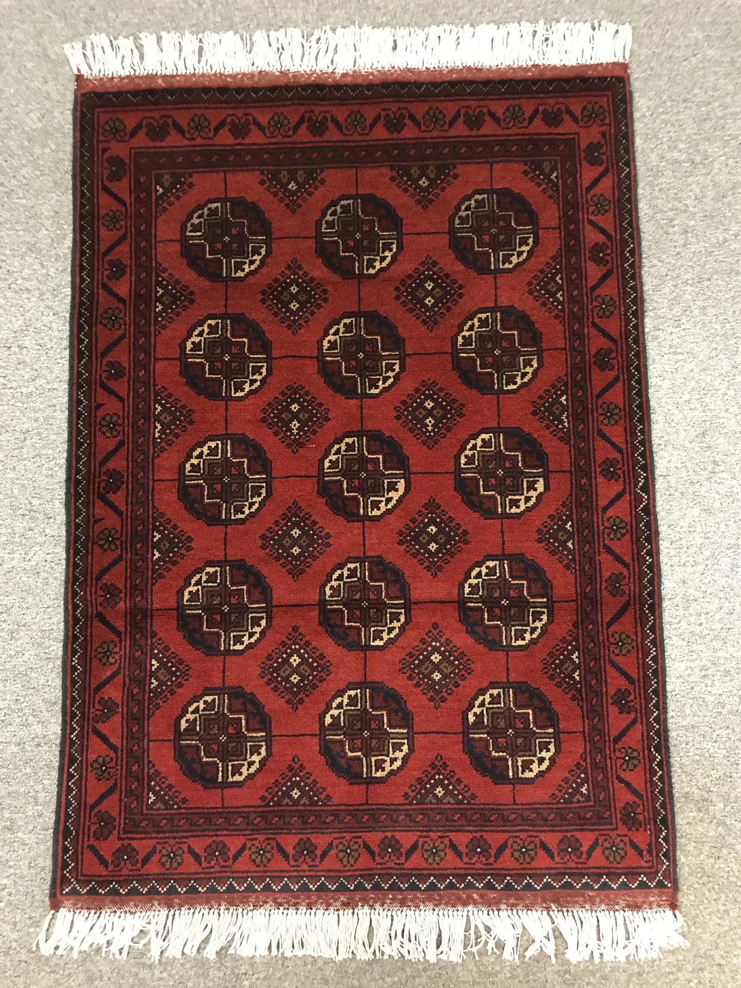 3 X 4 Khall Tribal Handmade Wool Rug # 11986