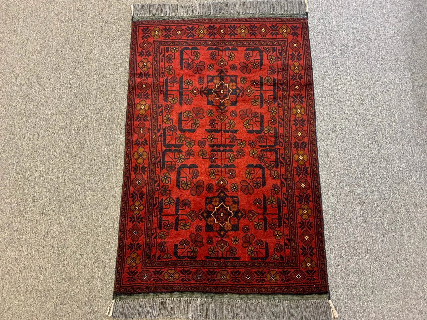 Khall Tribal 3X4 Handmade Wool Rug # 12038