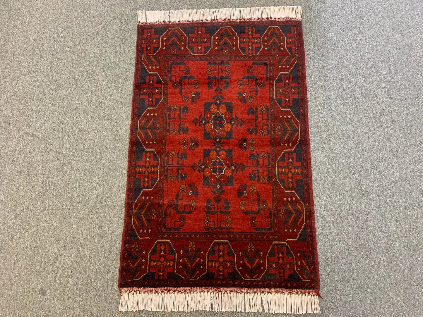 Khall Tribal 3X4 Handmade Wool Rug # 12039