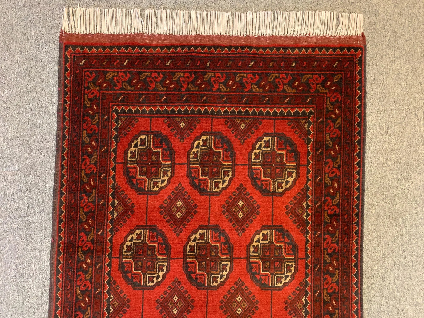 Khall Tribal Bokhara 3X4 Handmade Wool Rug # 11969