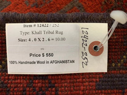 Khall Tribal 3X4 Handmade Wool Rug # 12422