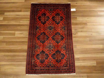 Khall Tribal 3X4 Handmade Wool Rug # 12423