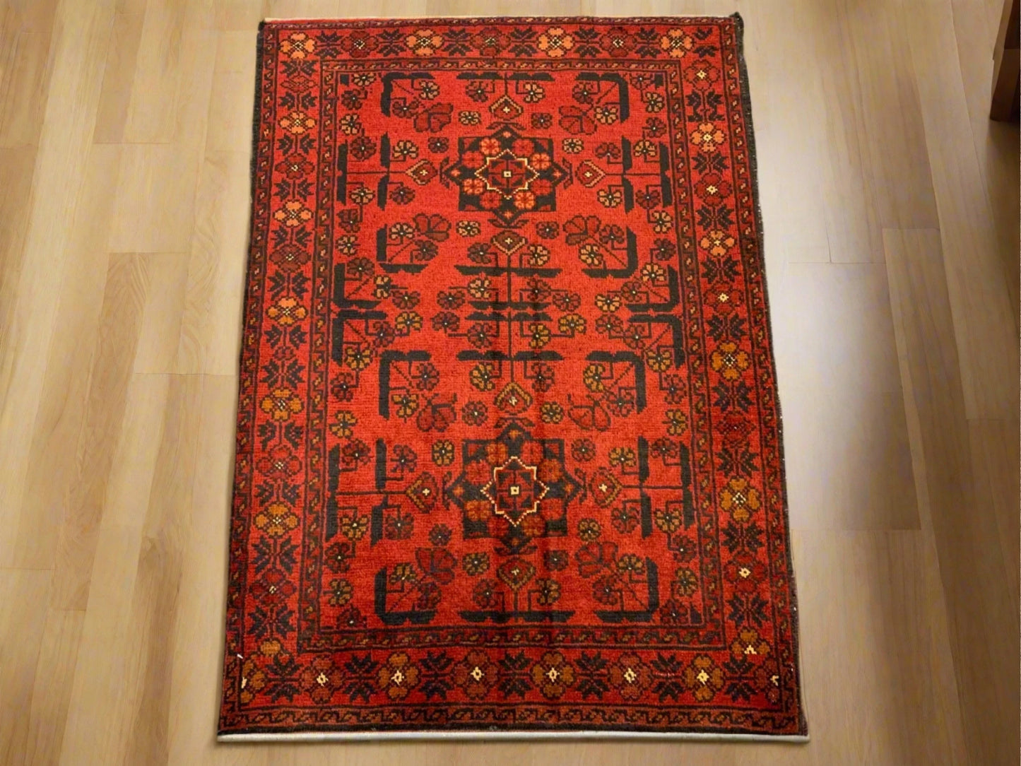 Khall Tribal 3X4 Handmade Wool Rug # 12424