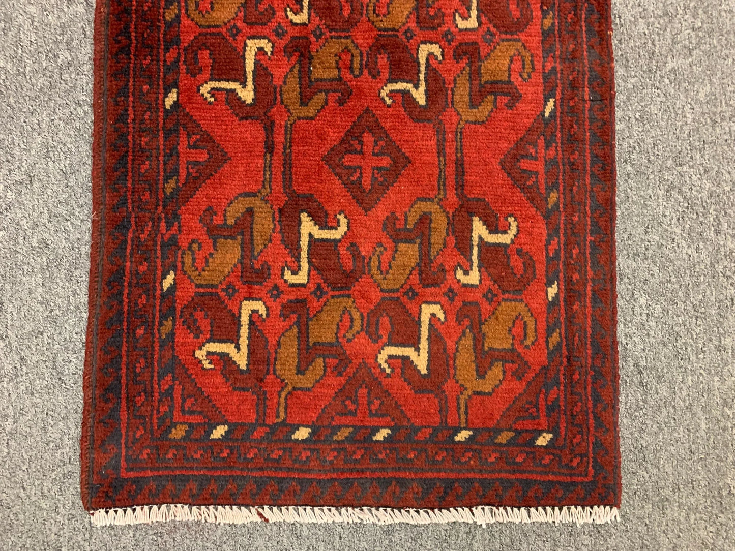 2 X 3 Khall Tribal Handmade Wool Rug # 12382