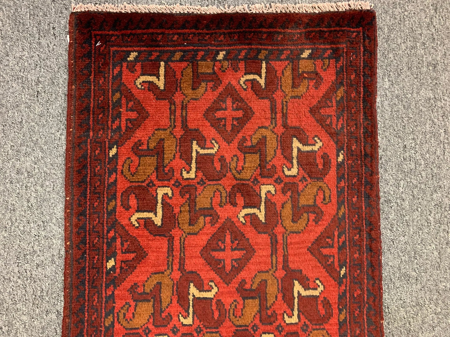 2 X 3 Khall Tribal Handmade Wool Rug # 12382