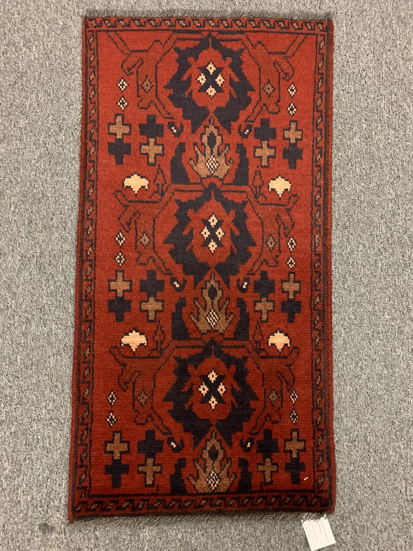 2 X 4 Khall Tribal Handmade Wool Rug # 12328