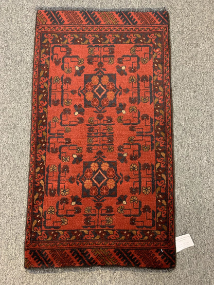 2 X 3 Khall Tribal Handmade Wool Rug # 12321