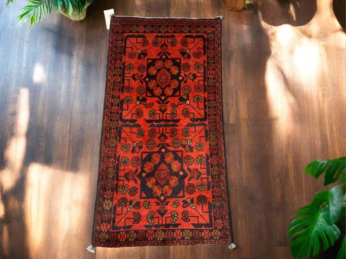 2 X 3 Khall Tribal Handmade Wool Rug # 12349