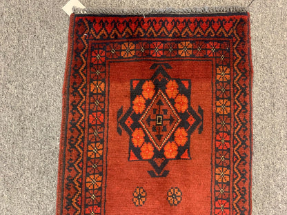 2 X 3 Khall Tribal Handmade Wool Rug # 12306