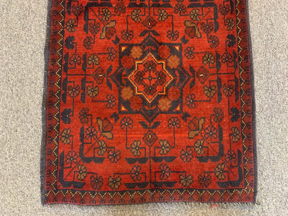 2 X 3 Khall Tribal Handmade Wool Rug # 12396