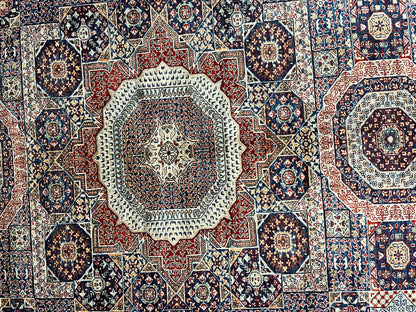 Mamluk 9X12 Multicolor handmade Wool Rug # 12815