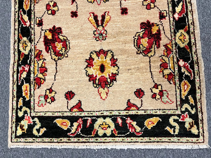 Oushak 2' 9"X6' Handmade Wool Runner Rug # 8707