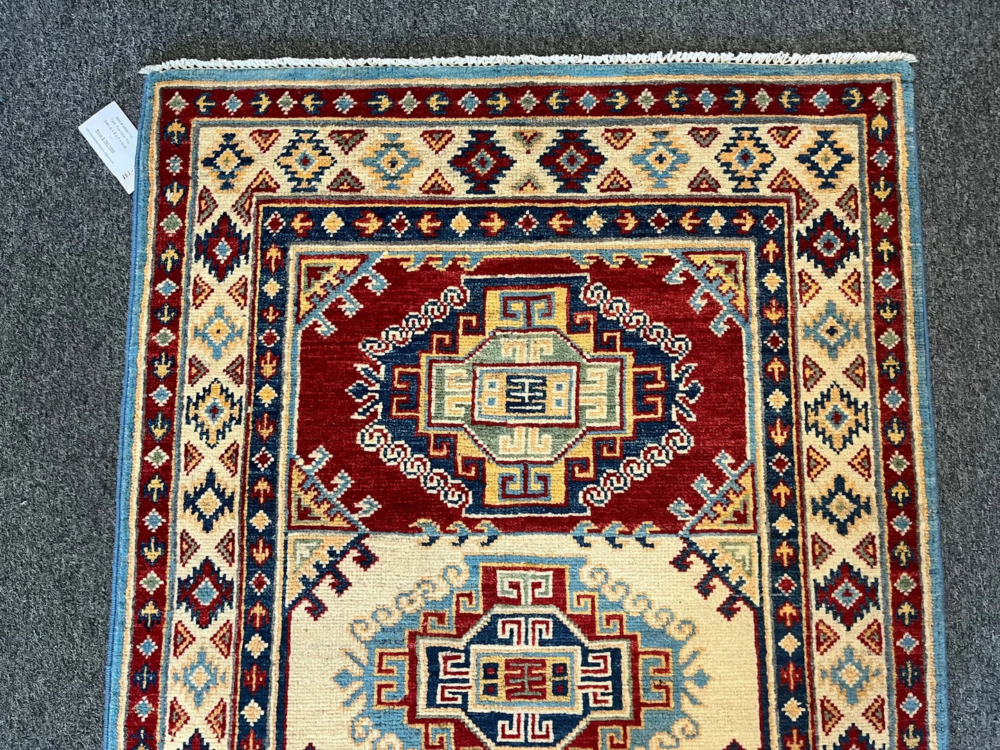 Kazak 3X4 Handmade Wool Rug # 12593