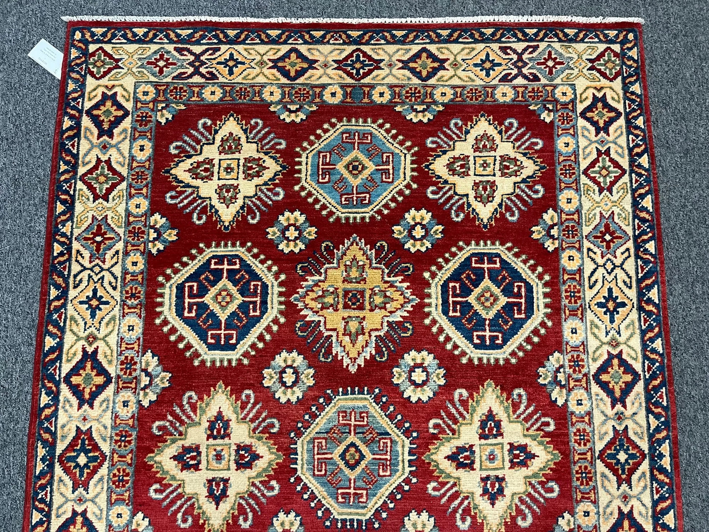 4X6 Kazak Handmade Wool Rug # 12526