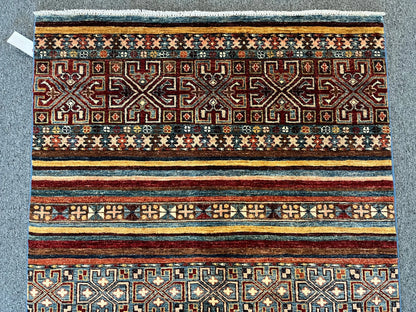 4X6 Khorjin Rug Handmade Wool # 12880