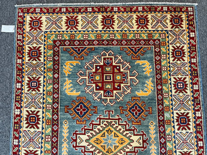 4′ X 6′ Kazak Handmade Wool Rug # 12521