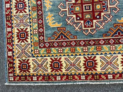 4′ X 6′ Kazak Handmade Wool Rug # 12521