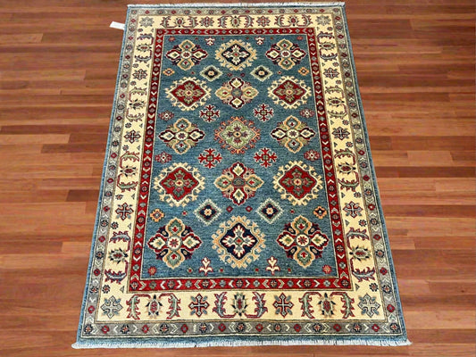 4′ X 6′ Kazak Handmade Wool Rug # 12667