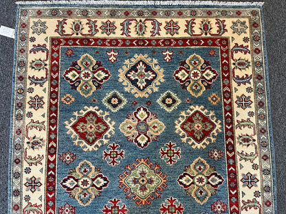 4′ X 6′ Kazak Handmade Wool Rug # 12667