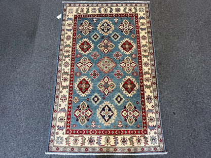 4′ X 6′ Kazak Handmade Wool Rug # 12665