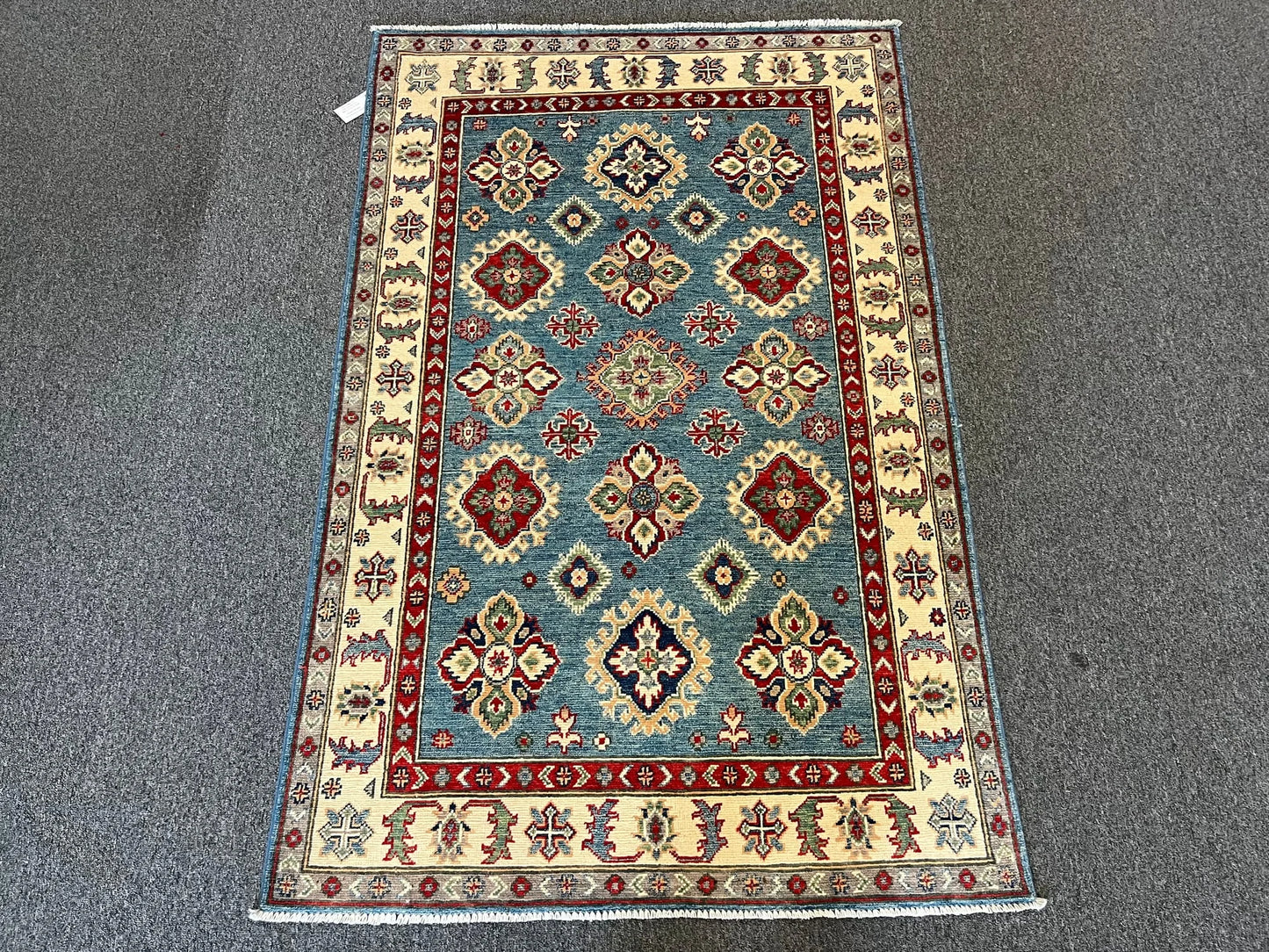 4′ X 6′ Kazak Handmade Wool Rug # 12665