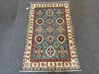 4′ X 6′ Kazak Handmade Wool Rug # 12665