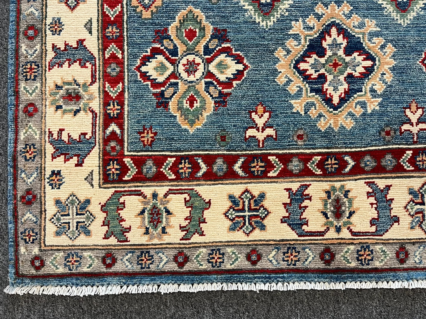 4′ X 6′ Kazak Handmade Wool Rug # 12665