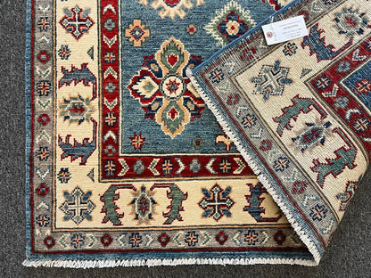 4′ X 6′ Kazak Handmade Wool Rug # 12665