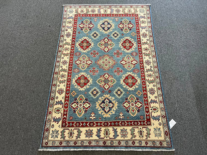 4′ X 6′ Kazak Handmade Wool Rug # 12665