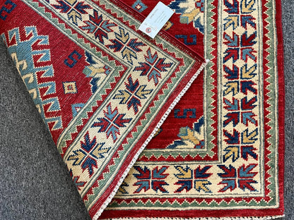 Kazak 3X5 Handmade Wool Rug # 12555