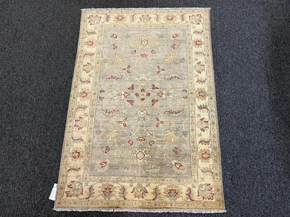 Oushak Chobi Area Rug 3X5 Handmade Wool # 12920