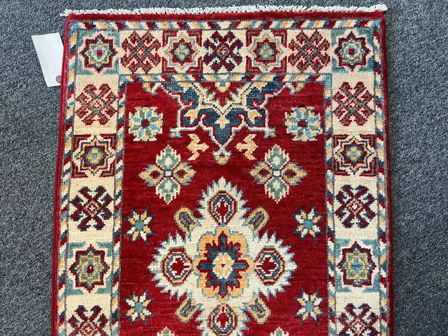 2' X 3' Fine Kazak Handmade Wool Rug # 12623