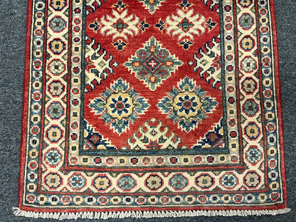 2X3 Kazak Handmade Wool Rug # 12603