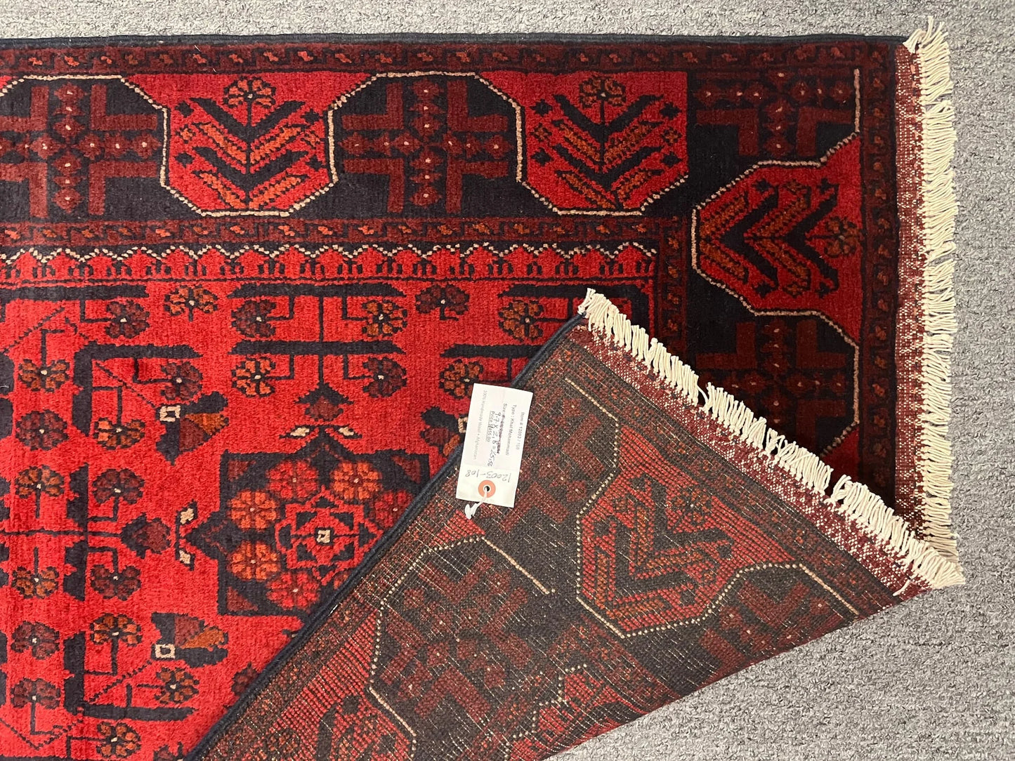 Khal Mohammadi 2'8"X10 Handmade Wool Runner Rug # 12003