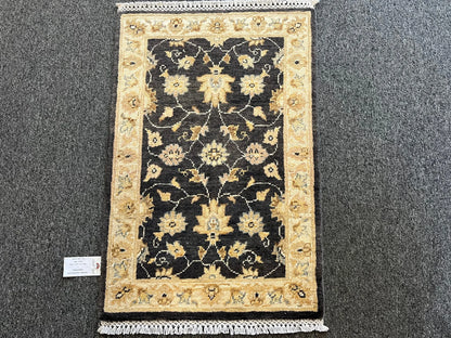 2' X 3' Oushak Handmade Wool Rug # 11407